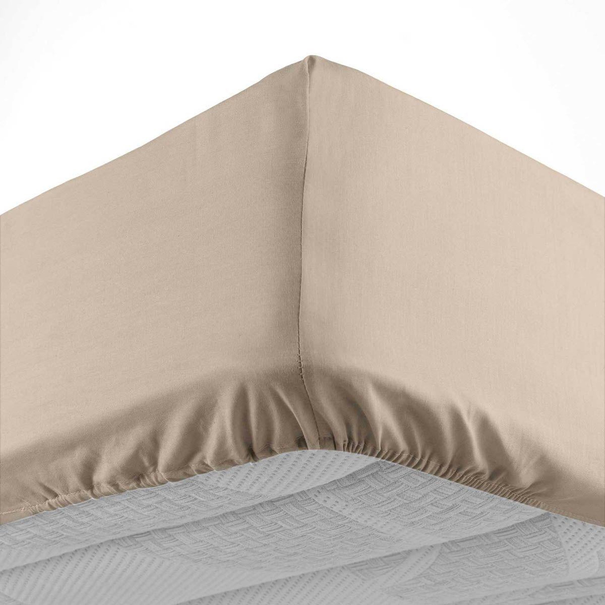 Douceur d'Intérieur Drap housse  lina  140x190cm sable