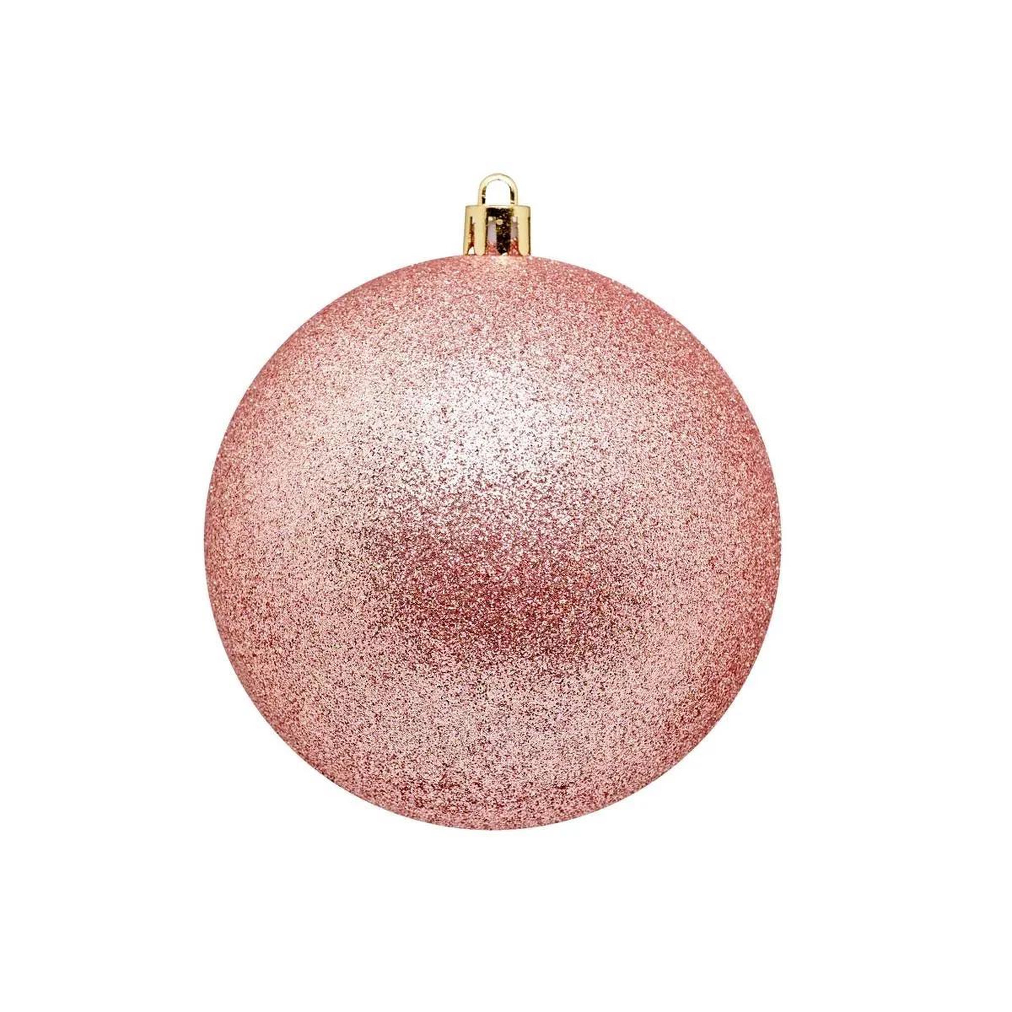 Voir la diapositive 3 : ATMOSPHERA Lot de 4 boules de noël  jokli  10cm rose
