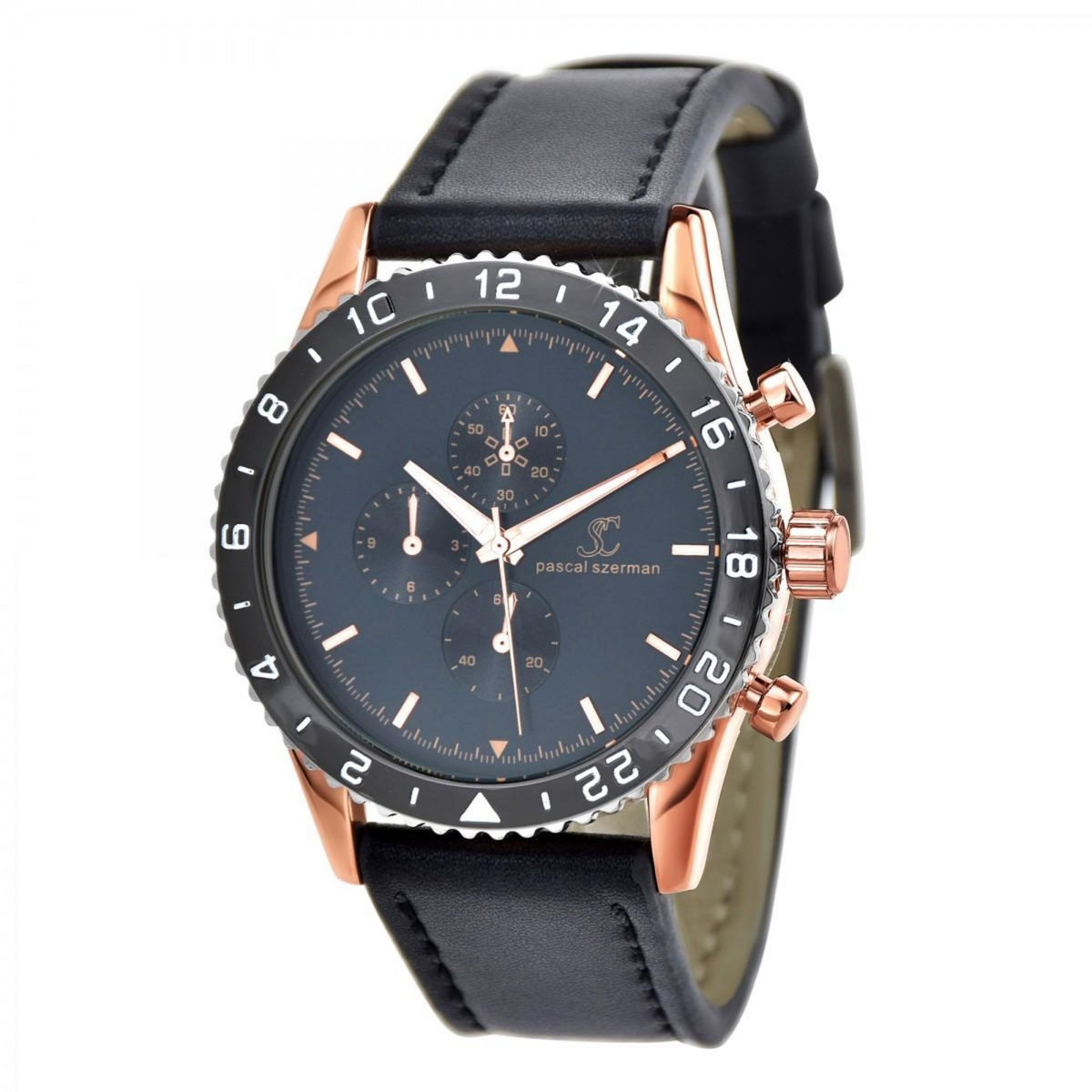 SC CRYSTAL Montre homme quartz SC Crystal collection Pascal Szerman