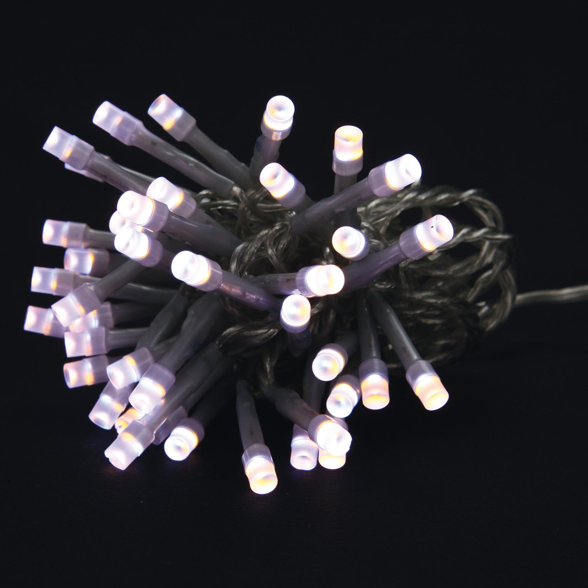 Voir la diapositive 3 : Eden Guirlande électrique bicolore 40 led
