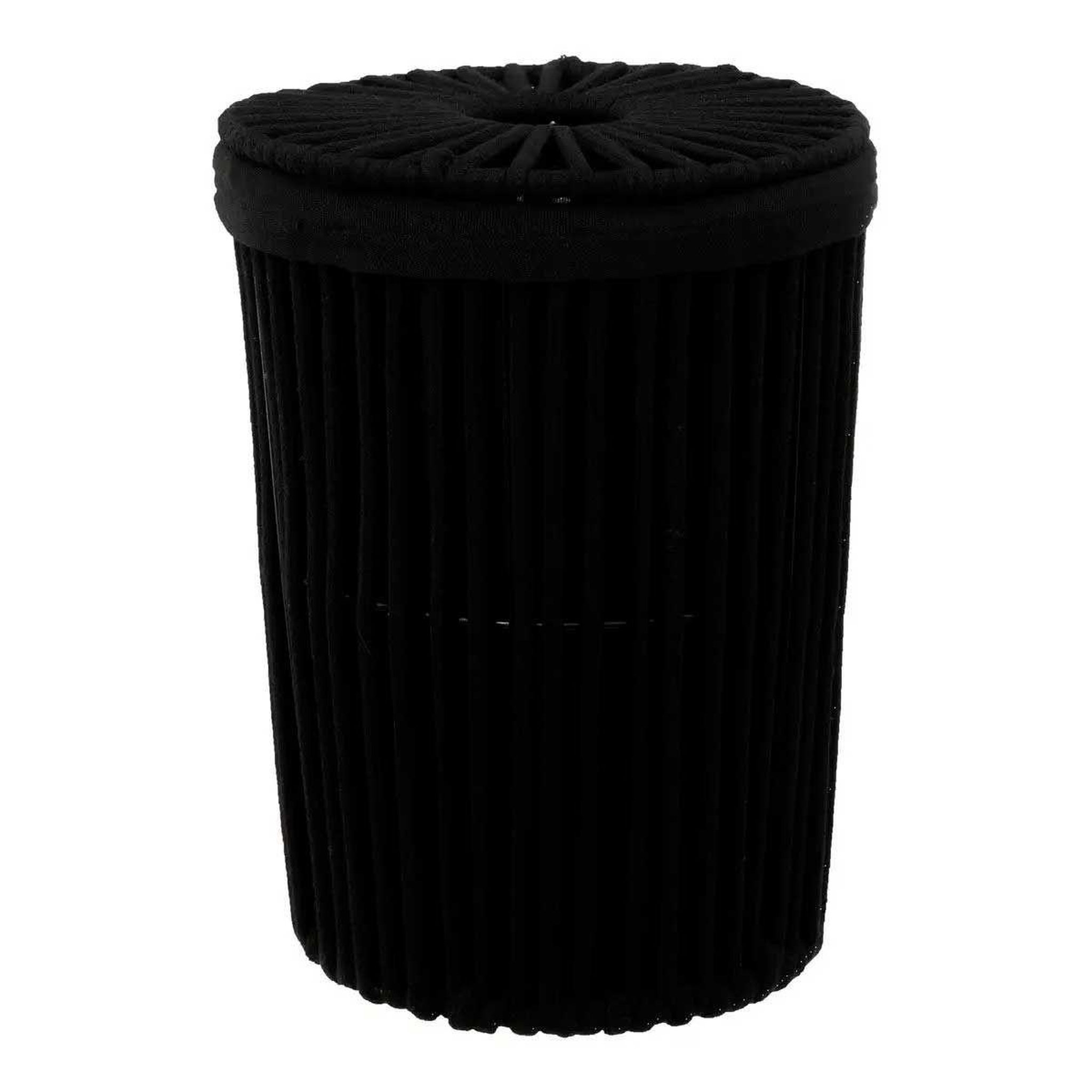 FIVE Poubelle de salle de bain  manille  7l noir