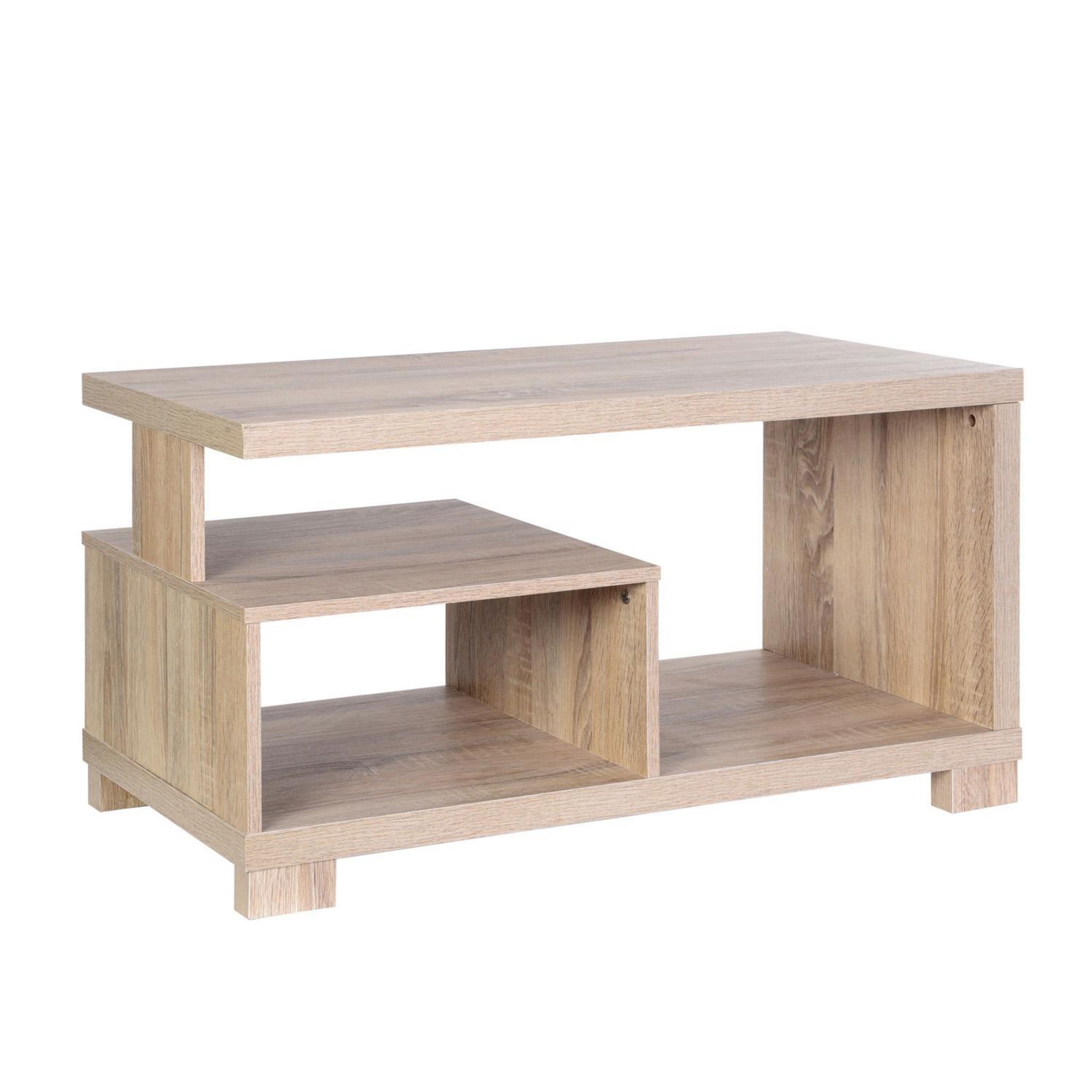 Atmosphera Bivoak Sideboard – 6 Würfel, 3 Türen, Eichenoptik, 60x30x95 Cm