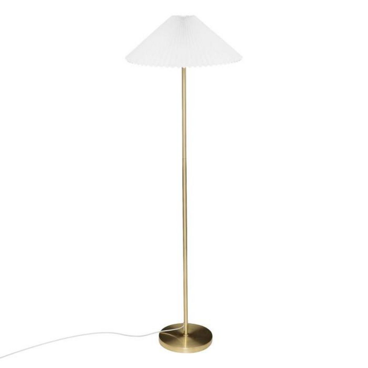 ATMOSPHERA Lampadaire en Métal  Jiling  150cm Blanc