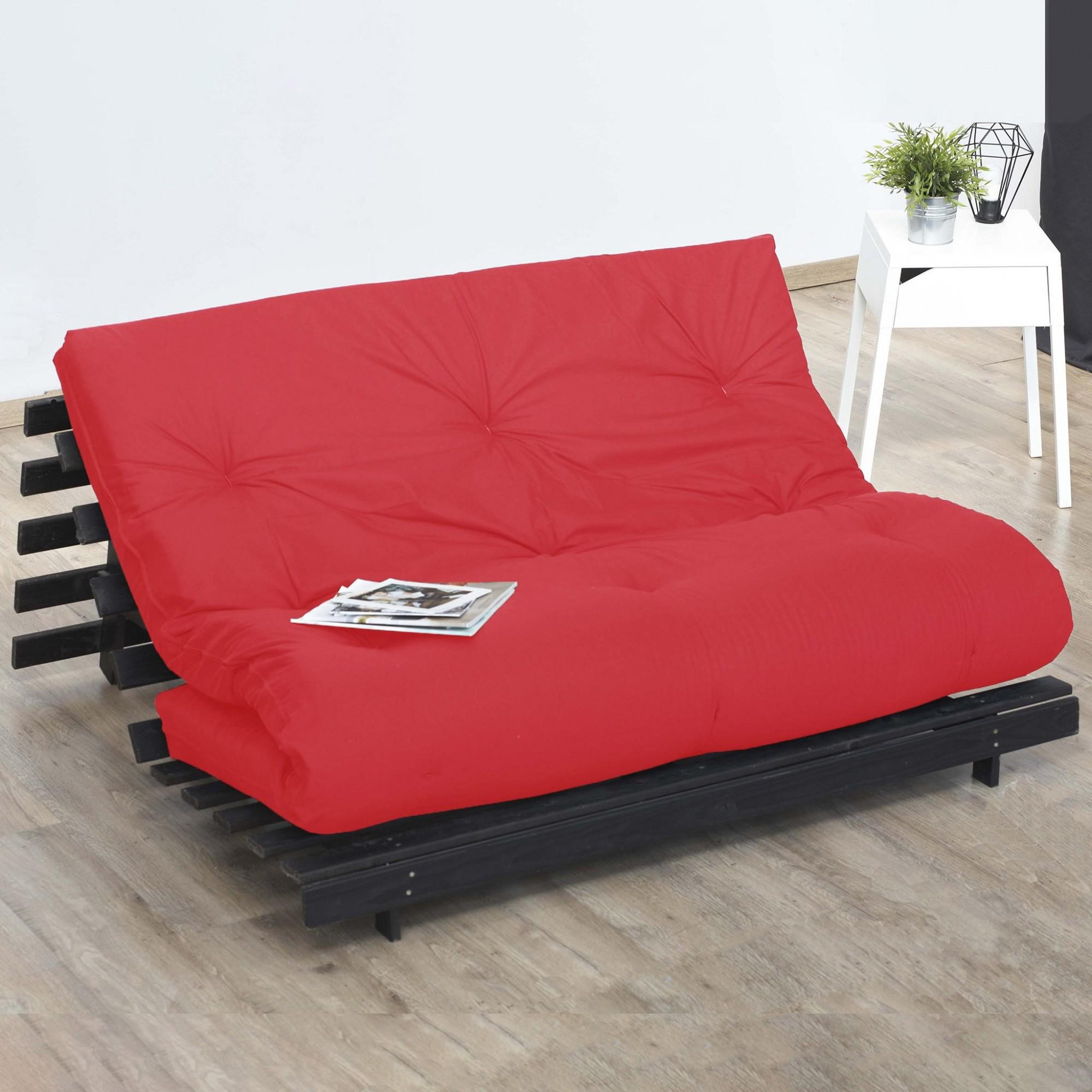 Voir la diapositive 2 : IDLITERIE Matelas futon latex et fibres, fabrication française
