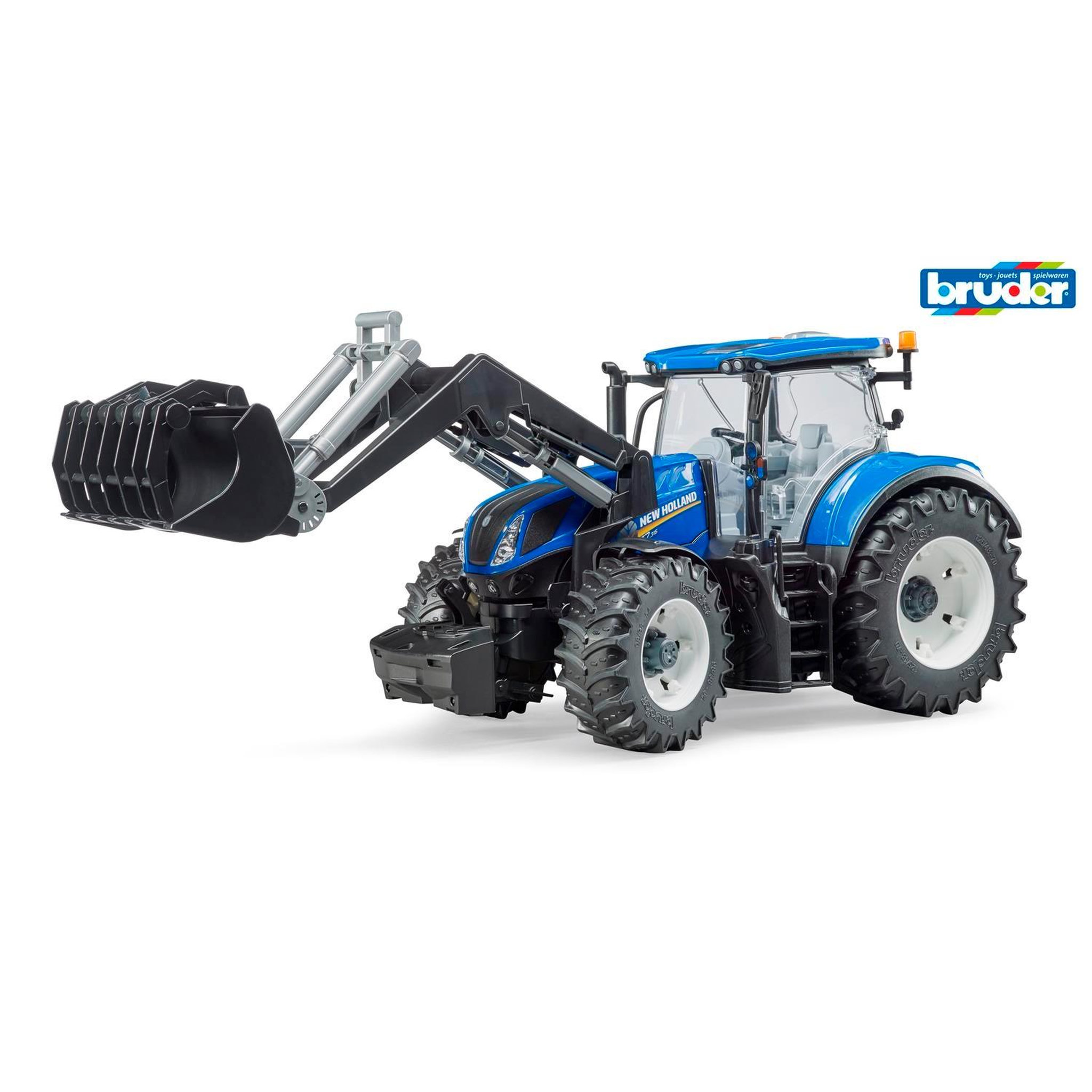 Bruder Tracteur New Holland T7.315 avec chargeur frontal