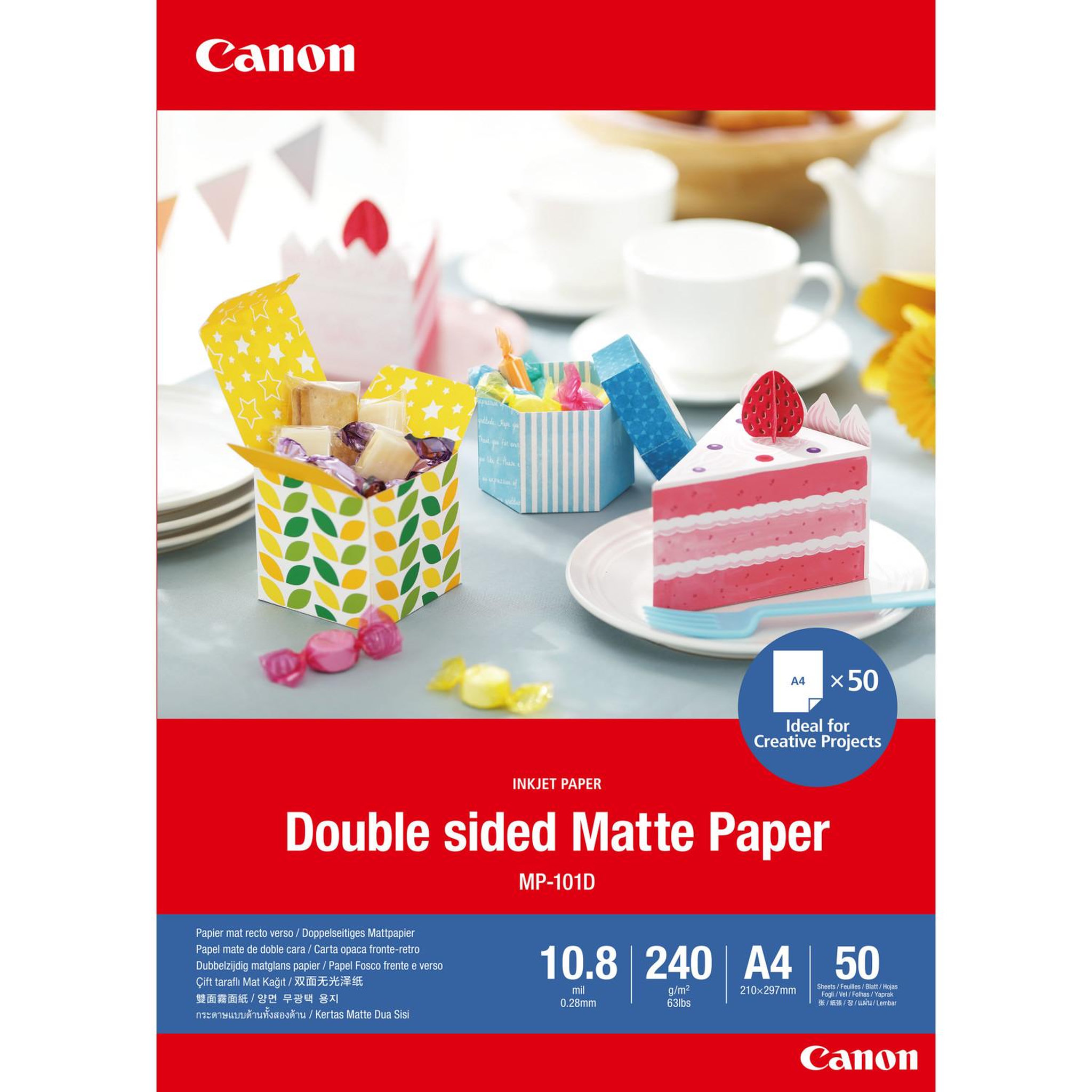 Voir la diapositive 2 : Canon Canon 4076c005 papier photos
