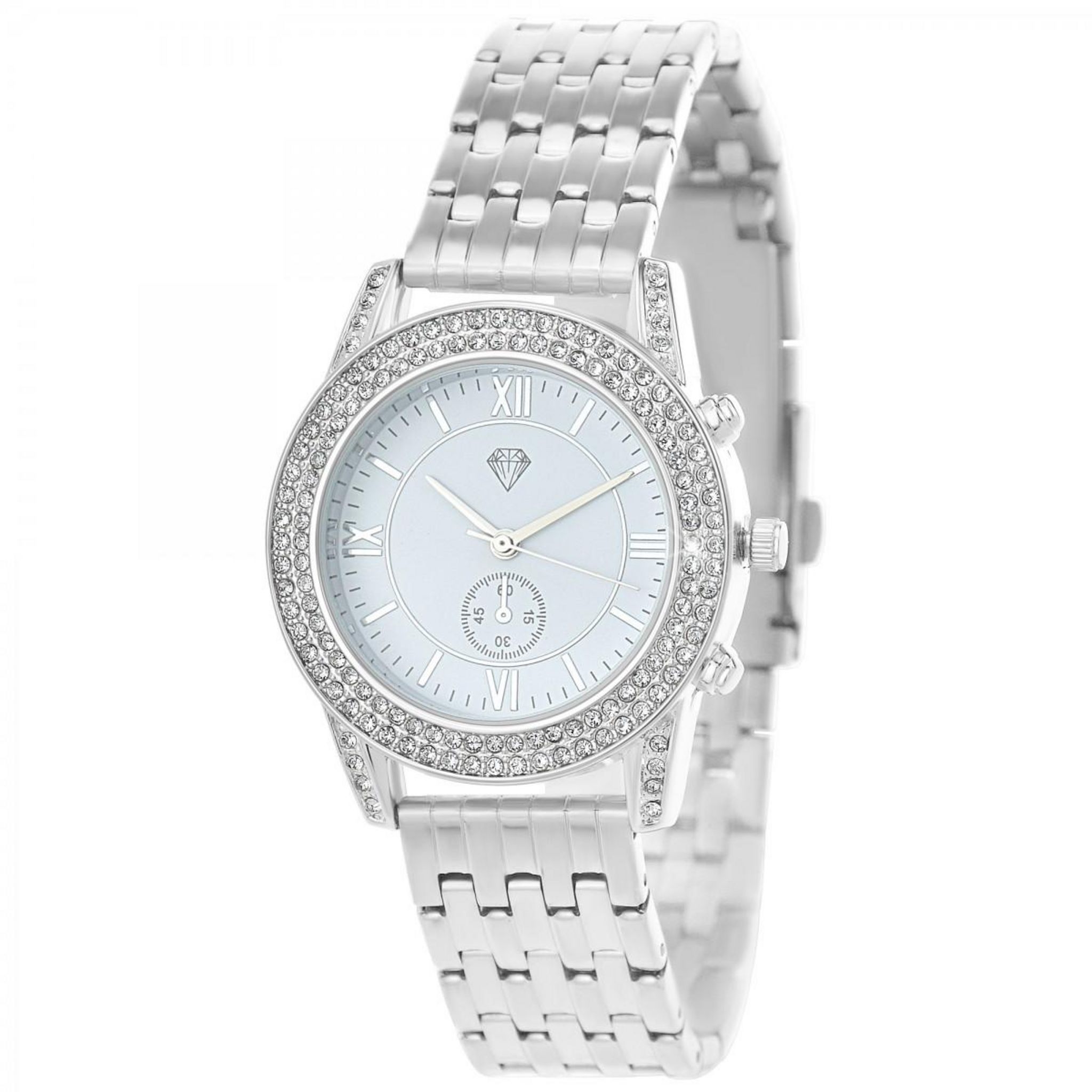 SC CRYSTAL Montre Elyssa élégante ornée de Cristaux scintillants par SC Crystal