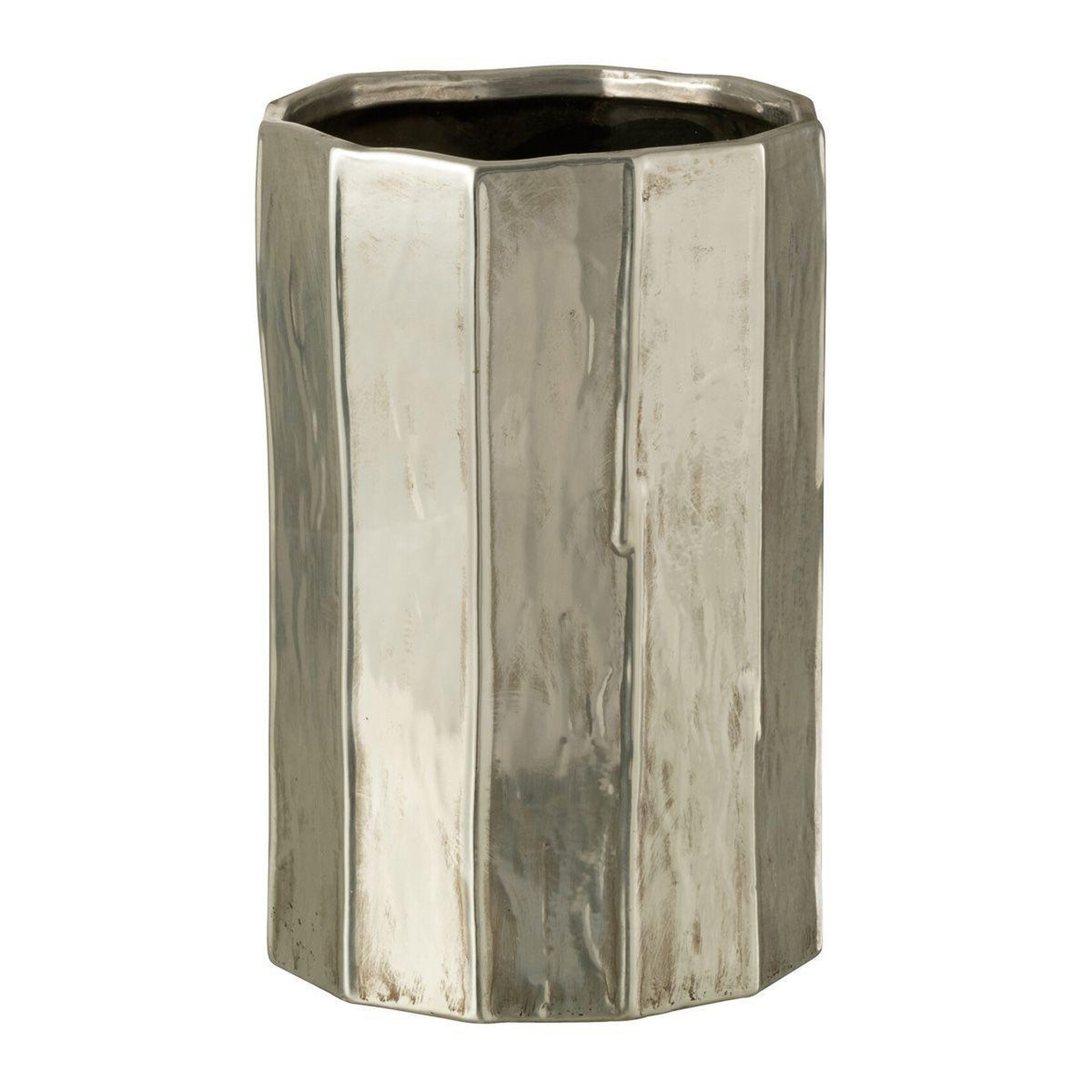 J-LINE Cache-Pot Design  Ary  30cm Argent