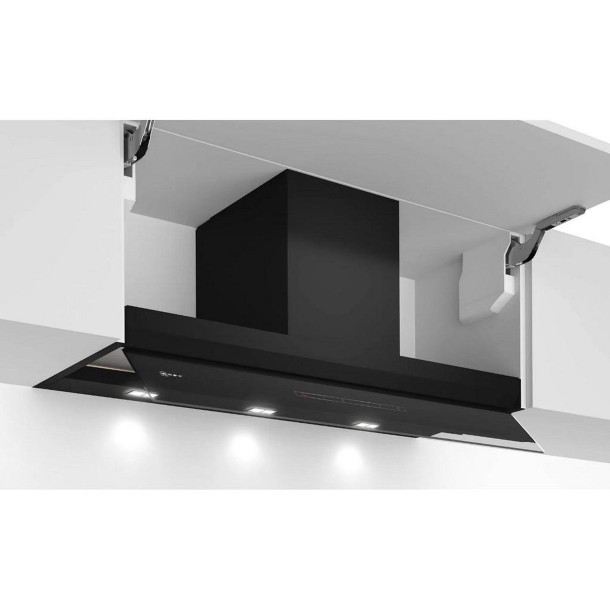 Neff Hotte box intégrée 90cm 460m3/h noir - d95xam2s0
