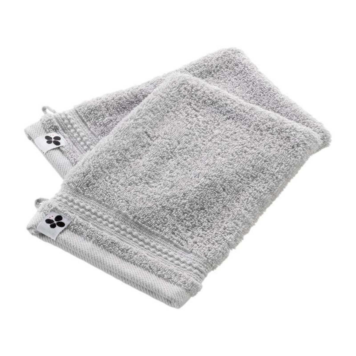 L EFFET PAPILLON Lot de 2 gants de toilette  Garance  15 x 21 cm / 100% Coton Bio / 600 gr/m² l'Effet Papillon -  - Lot de 2 Gants de toilette 15 x 21 cm