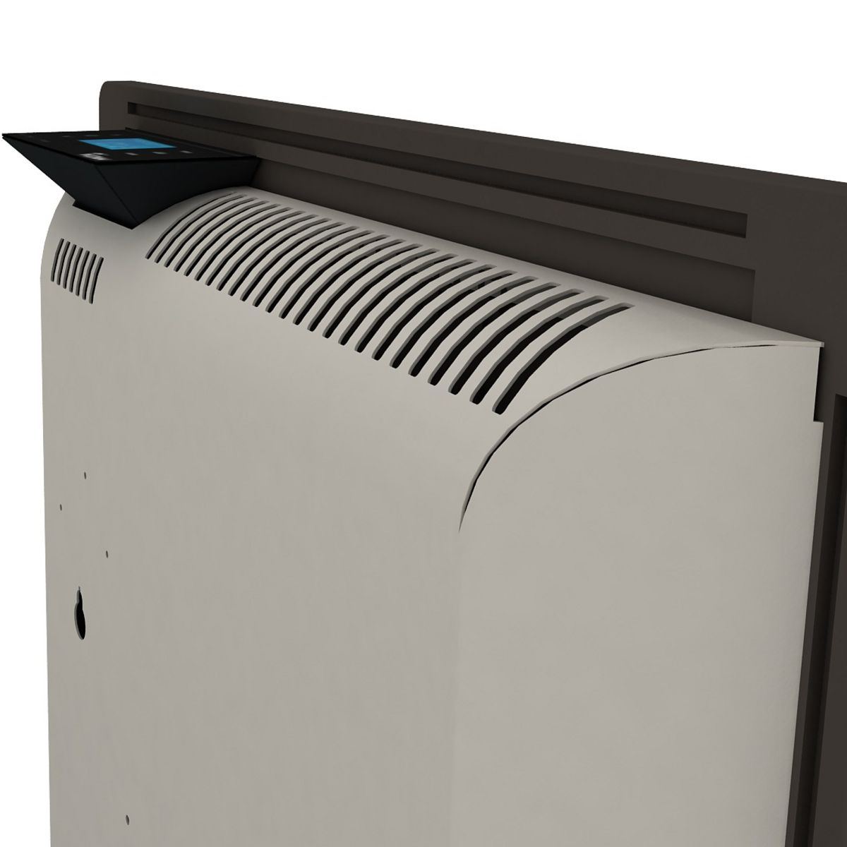 MAZDA Radiateur électrique 1000W pierre naturelle Dual Kherr - Terre Lunaire 2.0