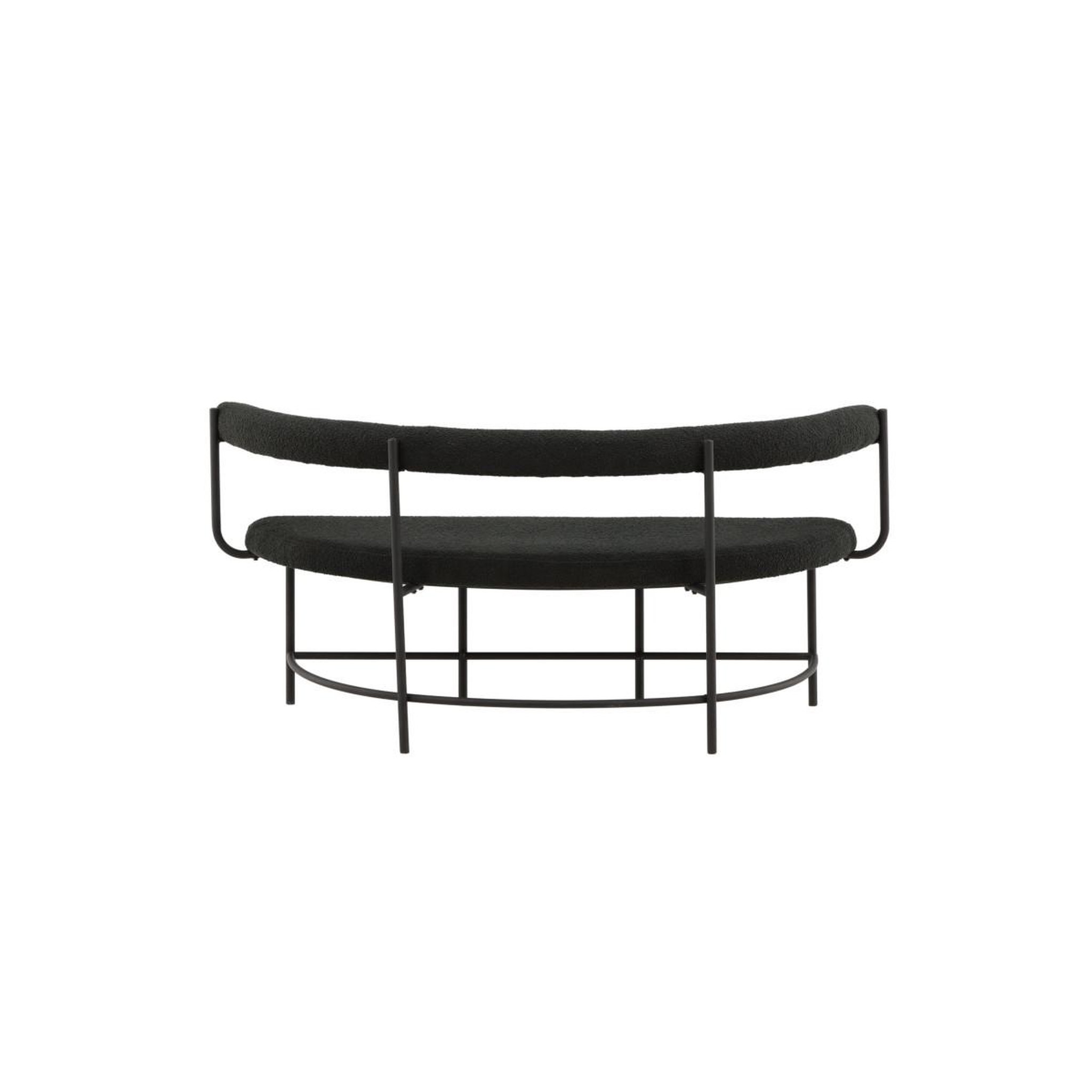 Voir la diapositive 5 : Paris Prix Banc design bouclé  stallhagen x josefin  165cm noir