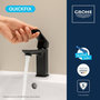 Voir la diapositive 5 : Grohe Mitigeur de lavabo - GROHE DICE - Taille S - Clic-clac - Noir mat