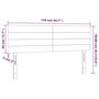 Voir la diapositive 6 : VIDAXL Tetes de lit 2 pcs Gris clair 72x5x78/88 cm Tissu