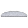 Voir la diapositive 3 : VIDAXL Tapis d'escalier 20 pcs gris clair 56x17x3 cm
