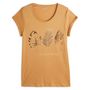 Voir la diapositive 3 : IN EXTENSO T-shirt manches courtes beige femme