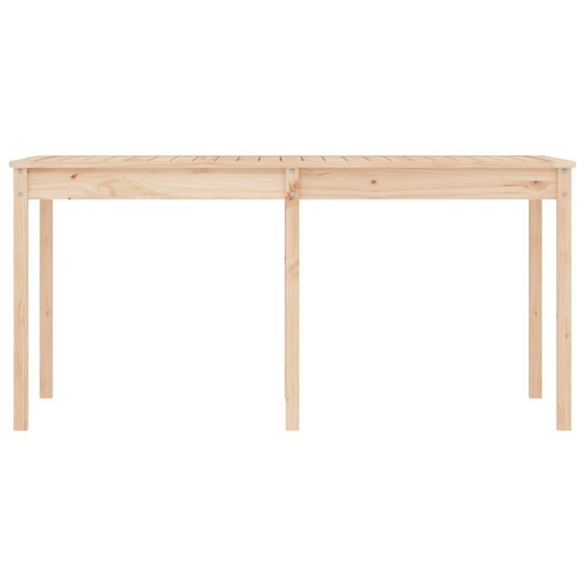 VIDAXL Table de jardin 159,5x82,5x76 cm bois massif de pin