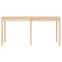 Voir la diapositive 5 : VIDAXL Table de jardin 159,5x82,5x76 cm bois massif de pin