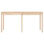 Voir la diapositive 5 : VIDAXL Table de jardin 159,5x82,5x76 cm bois massif de pin