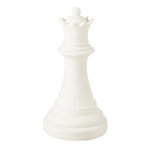 Paris Prix Pièce d'Échec Déco  Reine  67cm Blanc