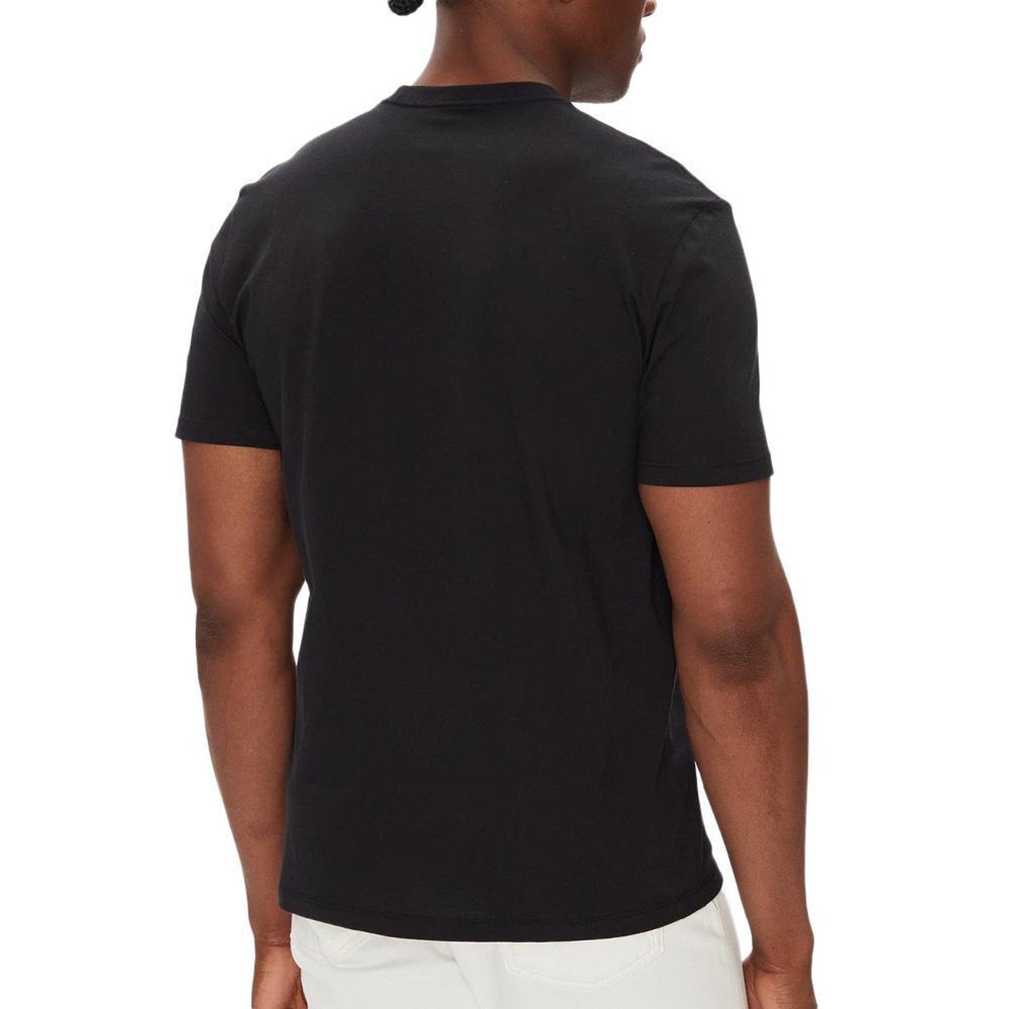 Voir la diapositive 2 : CALVIN KLEIN JEANS T-Shirt Noir Homme Calvin Klein Jeans Center LV04RC857G
