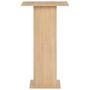Voir la diapositive 3 : VIDAXL Table de bar Chene 60x60x110 cm