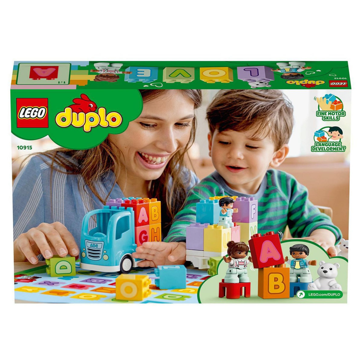 LEGO DUPLO 10915 - Mes 1ers pas Le Camion Des Lettres