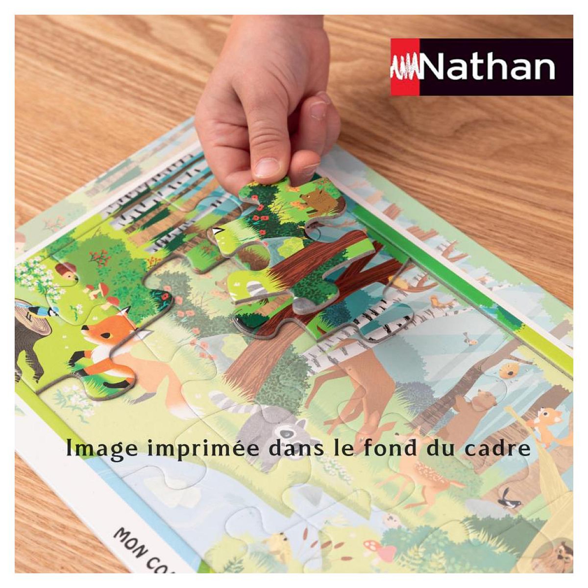 Voir la diapositive 5 : RAVENSBURGER Nathan puzzle cadre 15 p - simba et nala / disney le roi lion