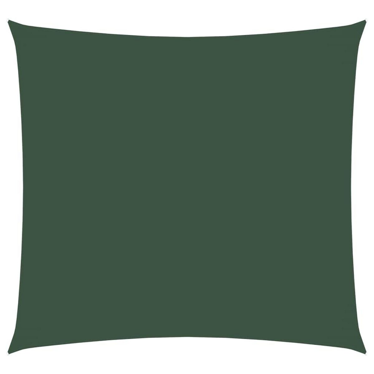 VIDAXL Voile de parasol tissu oxford carre 4,5x4,5 m vert fonce