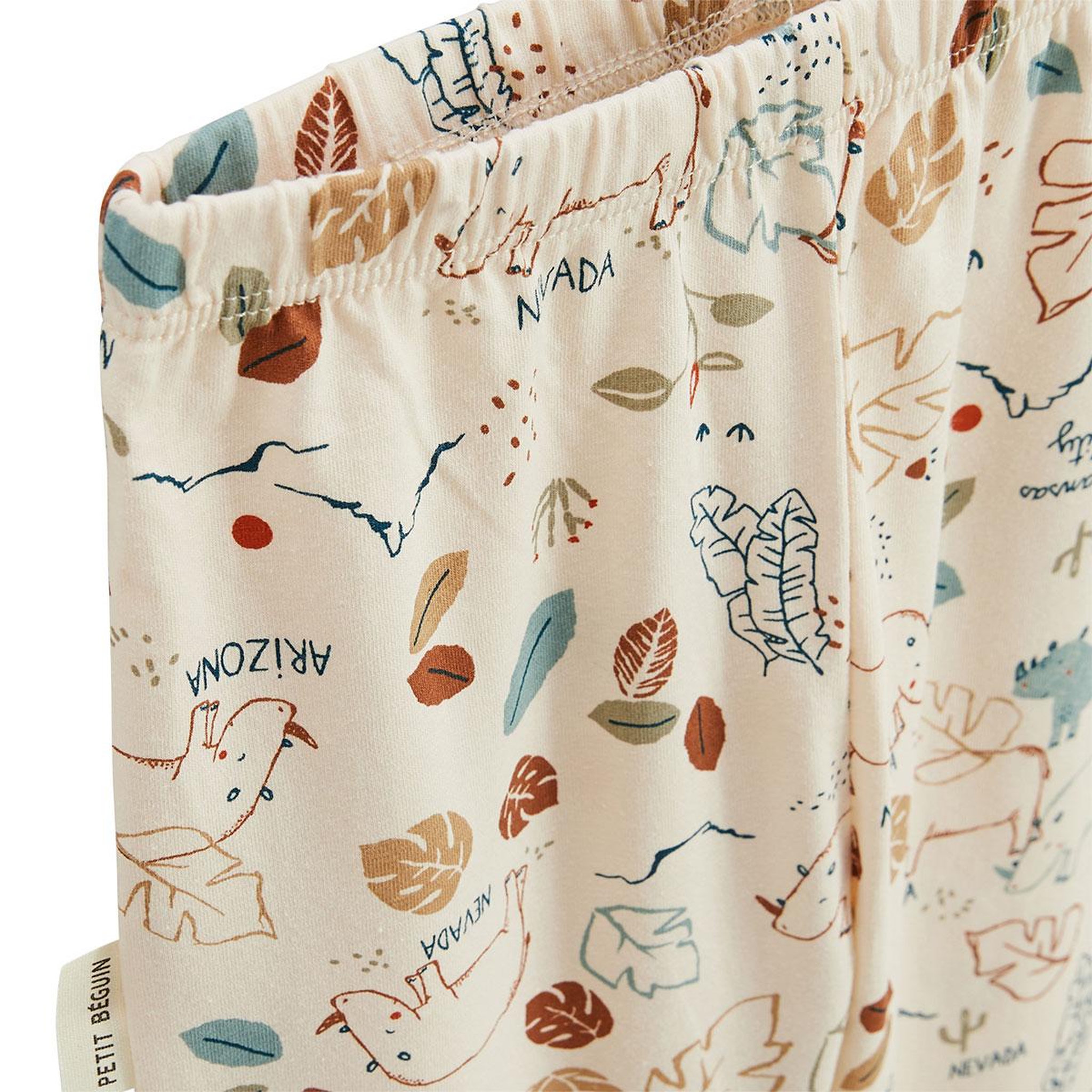 Voir la diapositive 4 : Petit Béguin Lot de 2 pyjamas enfant 2 pièces kansas city