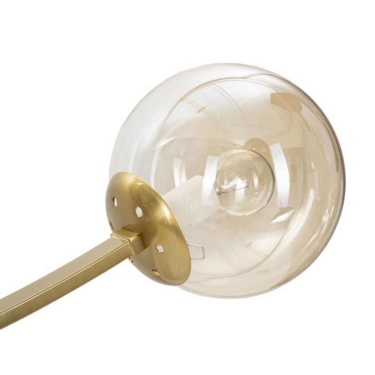 Paris Prix Lampe Suspension 5 Sphères  Japan  100cm Or