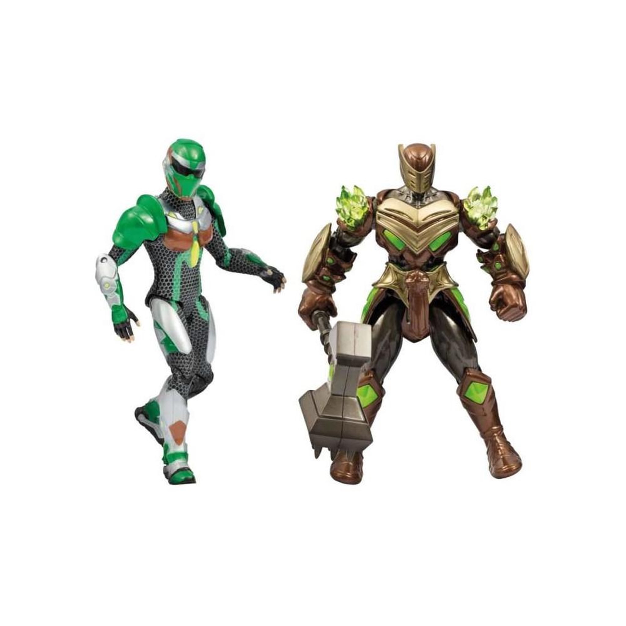 Voir la diapositive 3 : MARKET24 Coffret figurines - GORMITI - Scion et Gormiti associé Terre - Glen et Rockard - 15 cm - a partir de 4 ans - GRV193