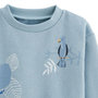 Voir la diapositive 3 : Petit Béguin Ensemble bébé sweat-shirt et pantalon en molleton Félintrépide