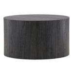 Paris Prix Table Basse Ronde  York  80cm Noir