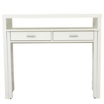 Paris Prix Console Extensible Bureau  Nine  100cm Blanc