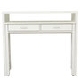 Voir la diapositive 1 : Paris Prix Console Extensible Bureau  Nine  100cm Blanc