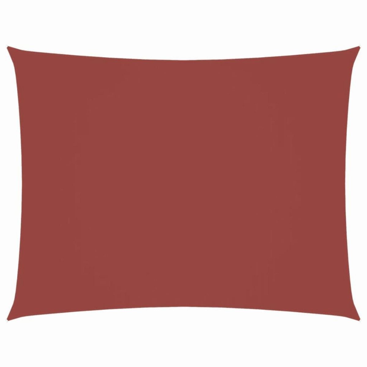 VIDAXL Voile de parasol tissu oxford rectangulaire 2x3,5 m terre cuite