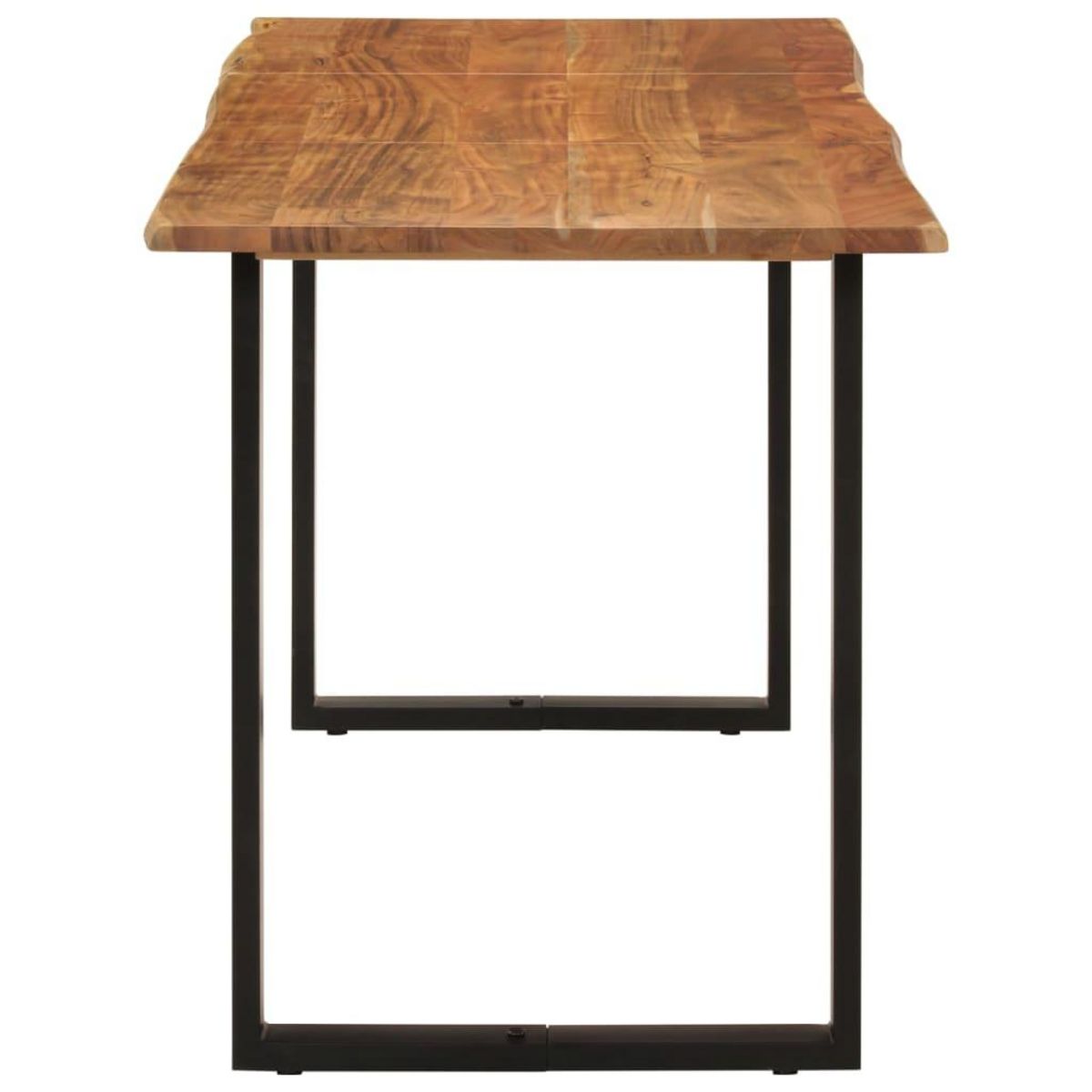 VIDAXL Table de salle a manger 140x70x76 cm Bois d'acacia solide