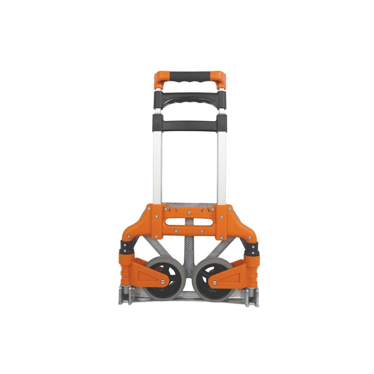 BRIXO Chariot de manutention Chariot à roues Diable pliable Charge 60 kg Leger Aluminium BRIXO