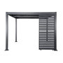 Voir la diapositive 5 : SWEEEK Persienne 100cm pour pergola bioclimatique aluminium anthracite Palace