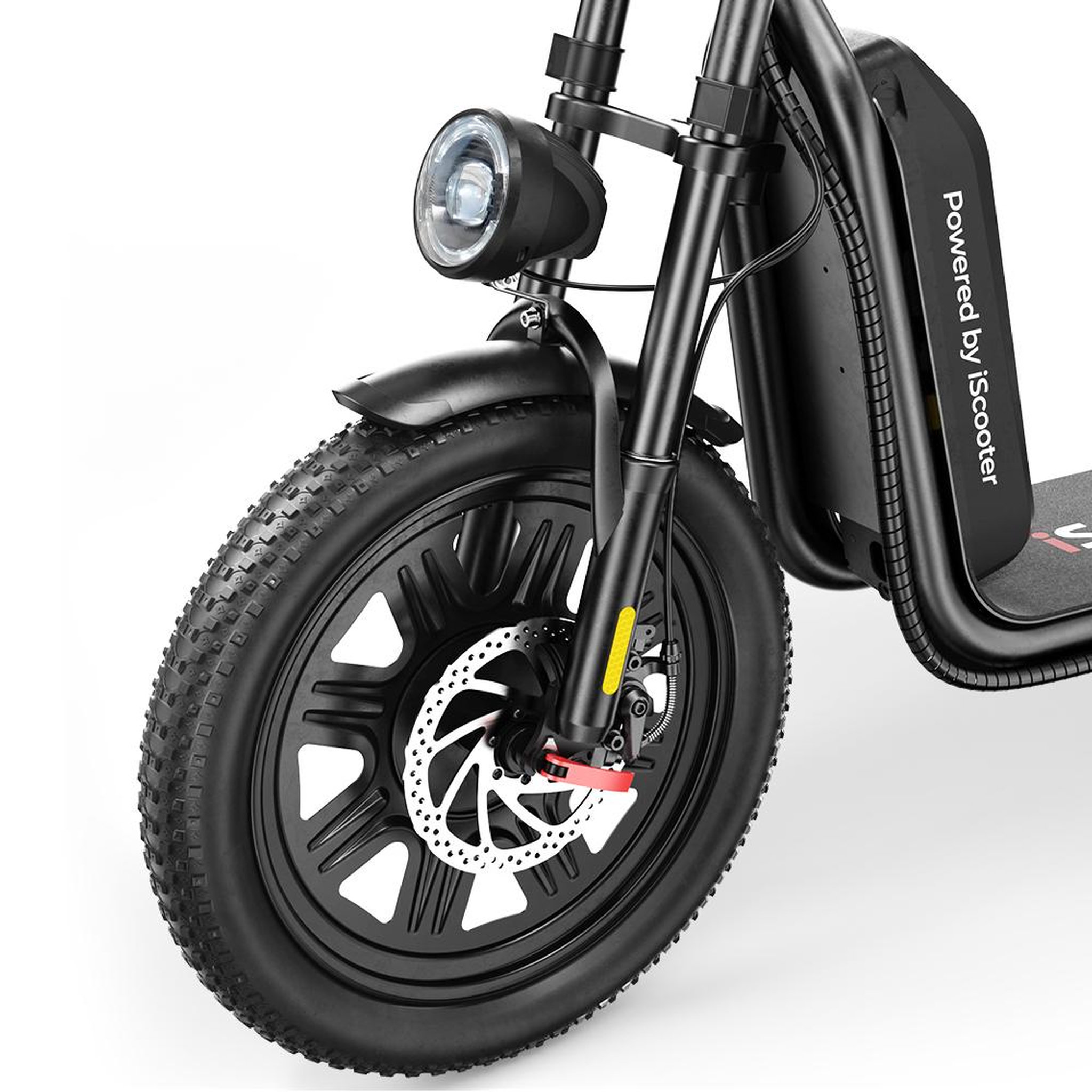 Voir la diapositive 6 : ISCOOTER Trottinette électrique adulte iScooter F7, pneus neige 16 , pliable, noire
