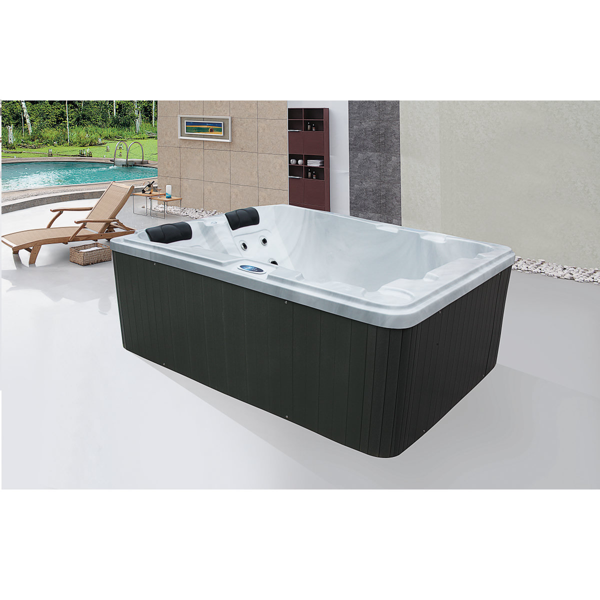 WATERCLIP Spa rigide 3 places BONA