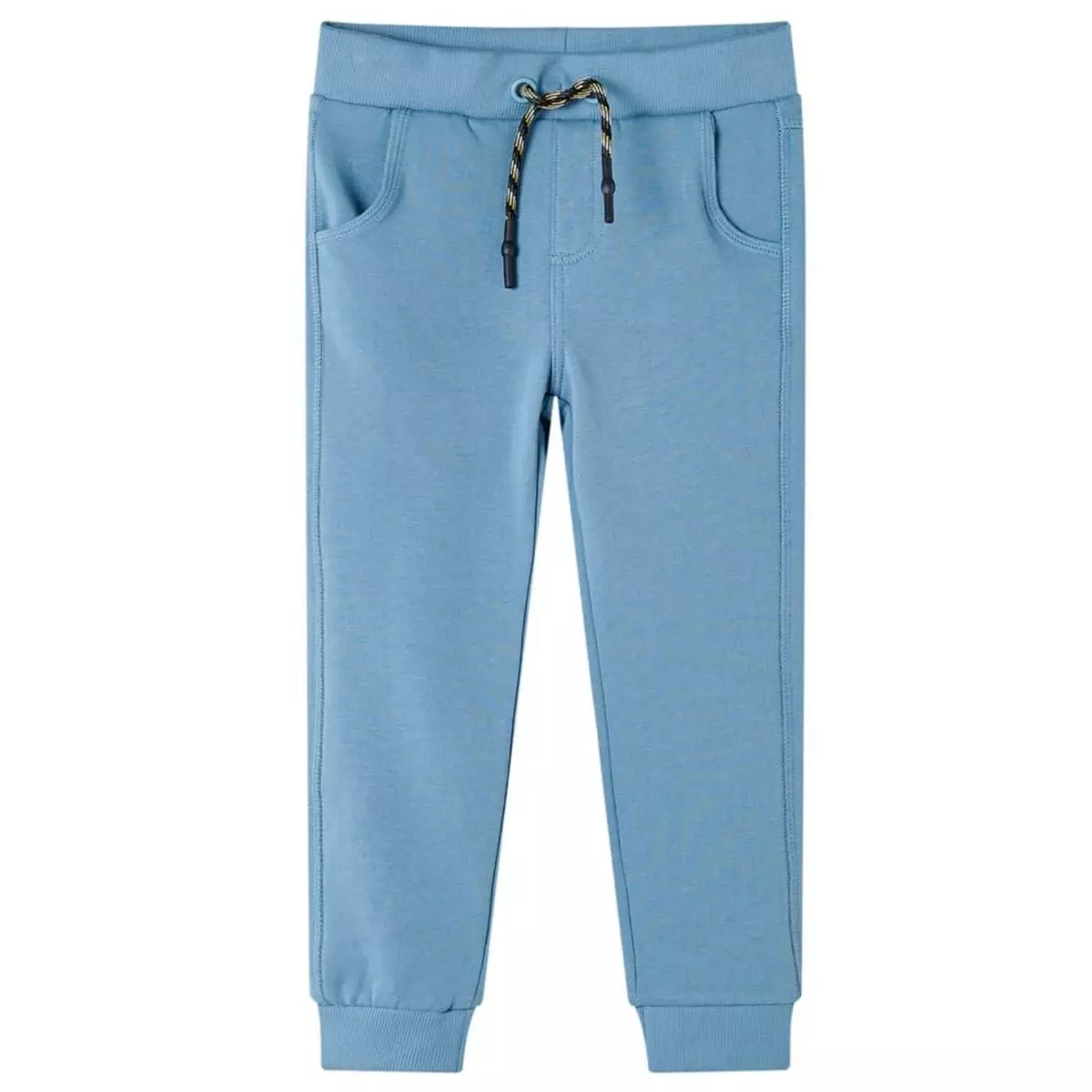 VIDAXL Pantalon de survetement pour enfants M bleu 140