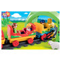 Voir la diapositive 4 : PLAYMOBIL 70179 - 1.2.3 -  Train avec passagers et circuit