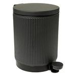 FIVE Poubelle de Salle de Bain  Onyx  5L Gris Ardoise