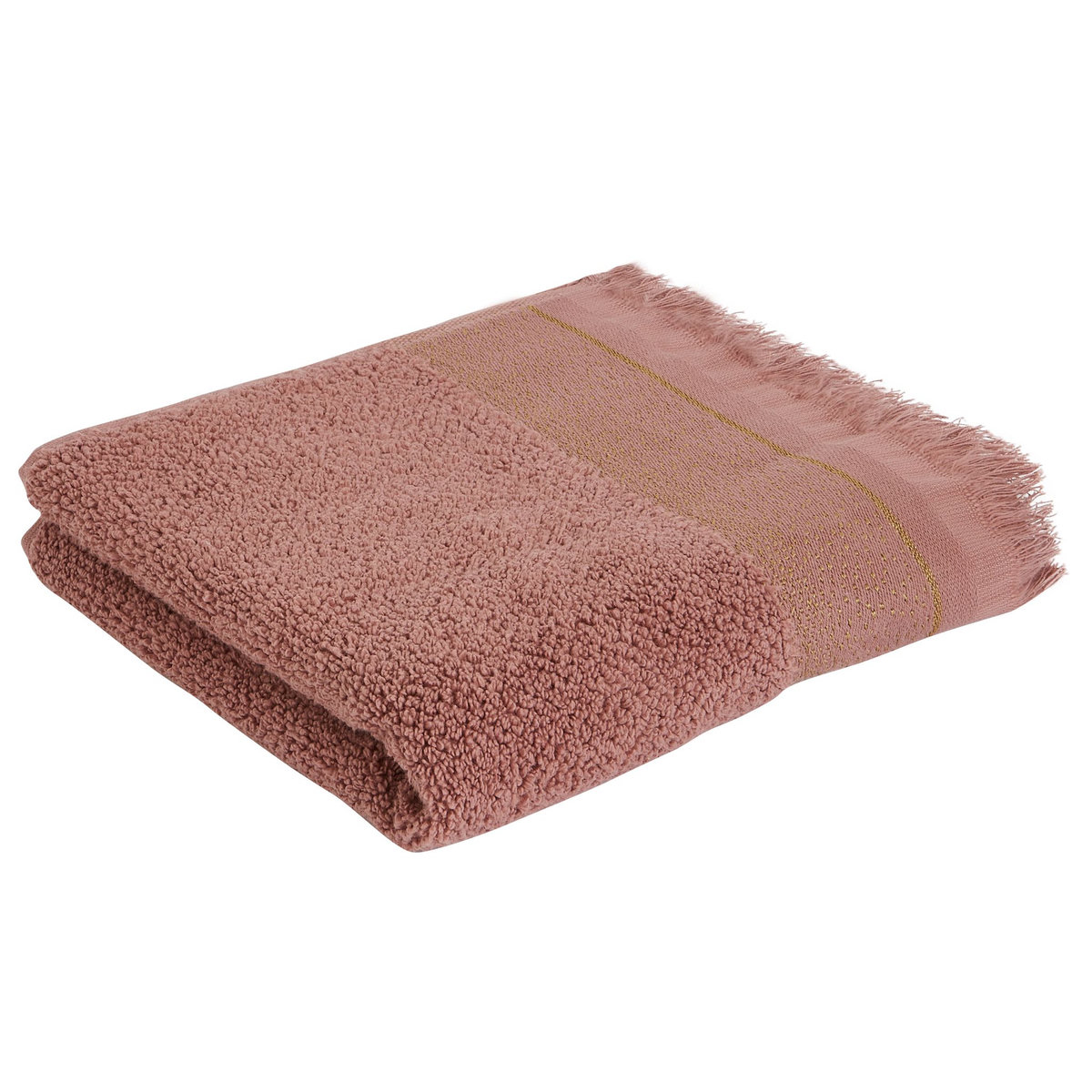 ACTUEL Serviette invité unie en coton qualité zéro twist 500 g/m²