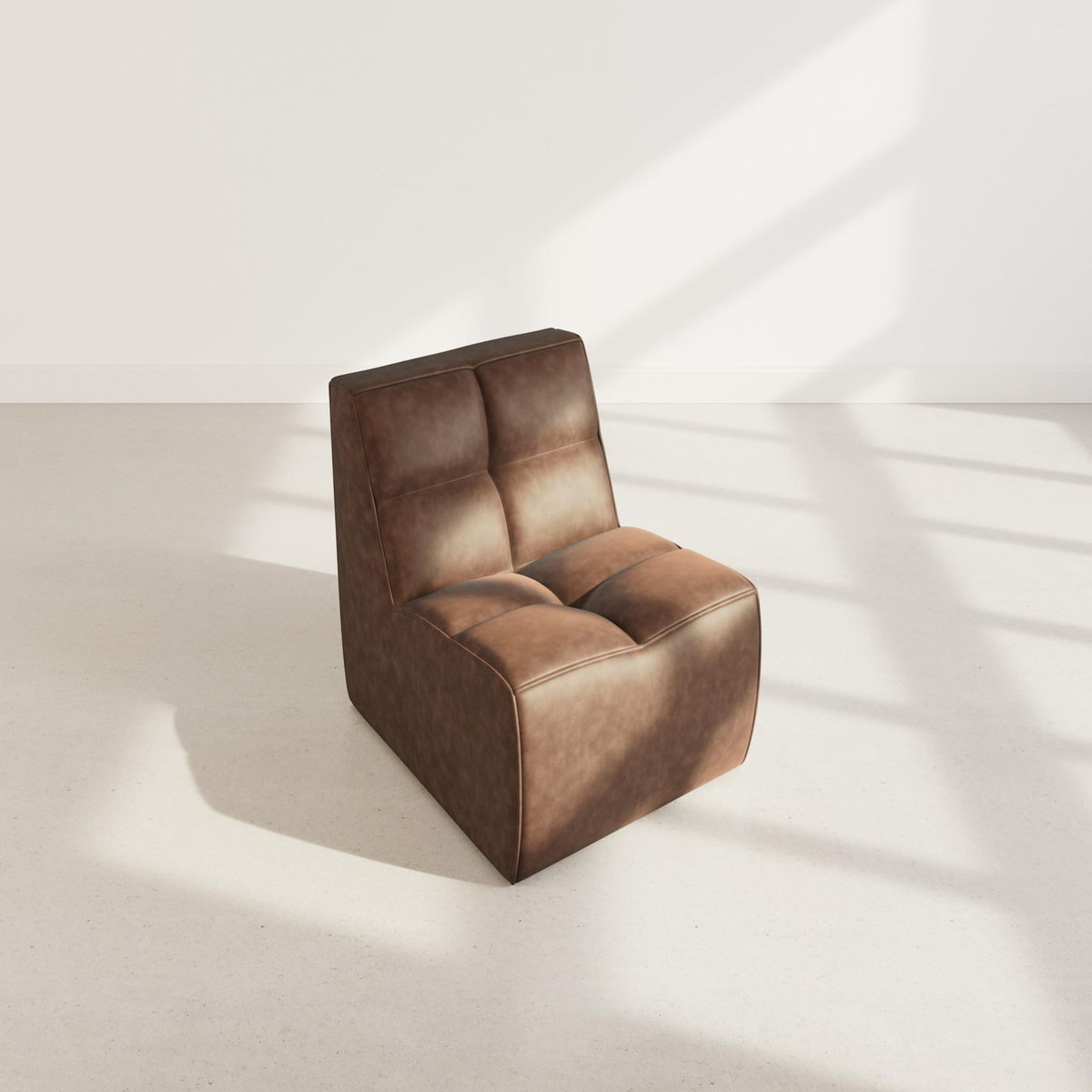 LISA DESIGN Alya - module d'assise en simili