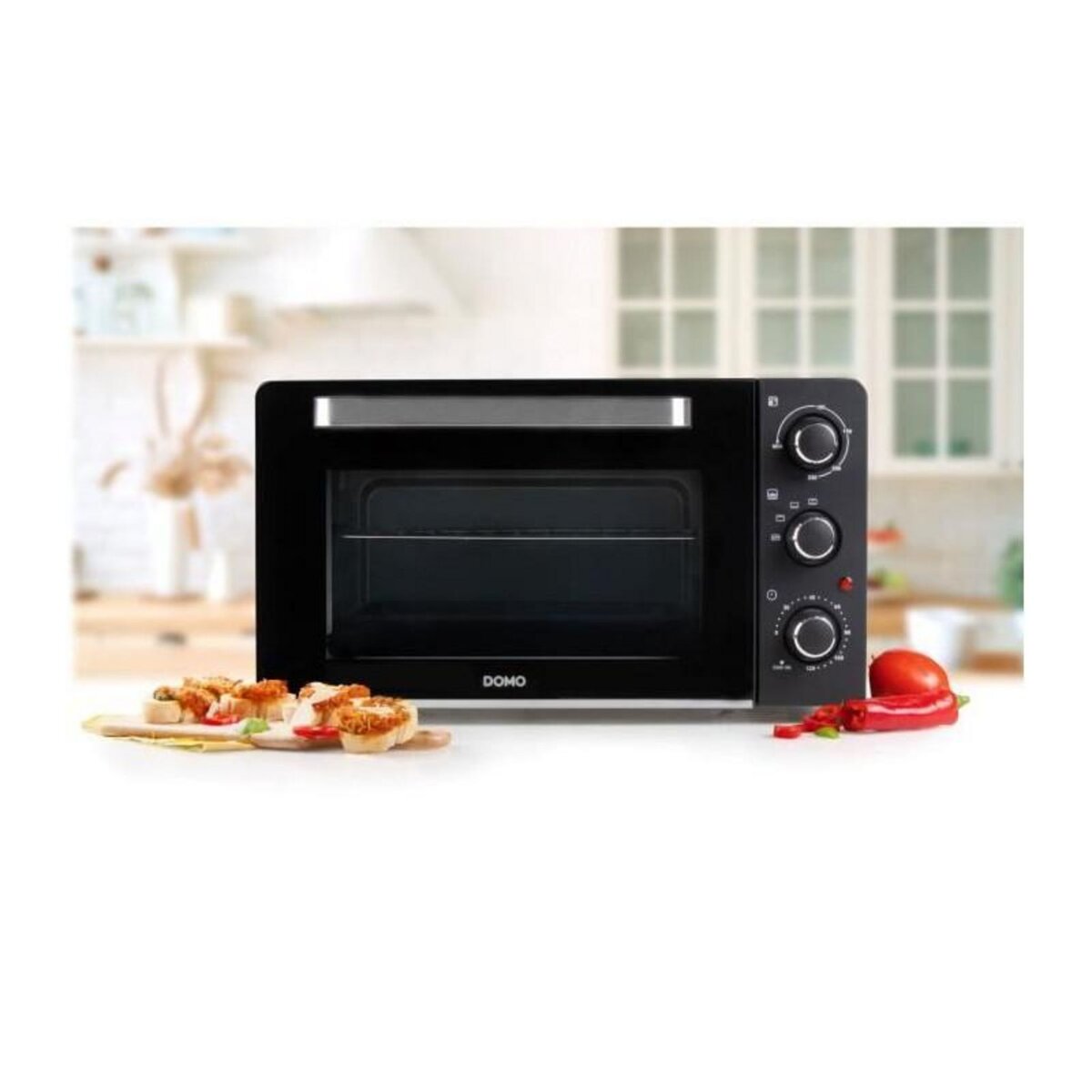 Domo Mini four bake and snack DOMO DO1107GO - 28 L - noir - 1500watt -
