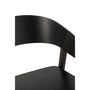 Voir la diapositive 6 : Paris Prix Chaise en Bois  Naga  76cm Noir