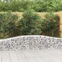 Voir la diapositive 1 : VIDAXL Paniers a gabions arques 20 pcs 400x50x40/60 cm Fer galvanise